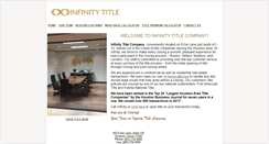 Desktop Screenshot of infinitytitleco.com